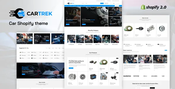 car trek auto car spare parts shopify theme 1