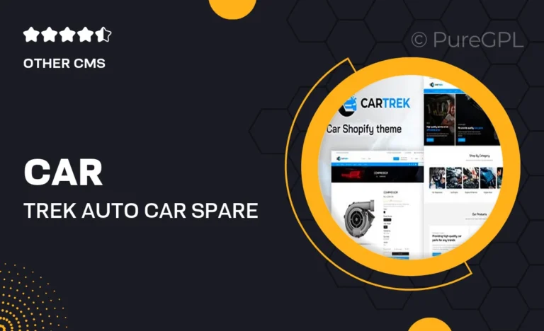car trek auto car spare parts shopify theme