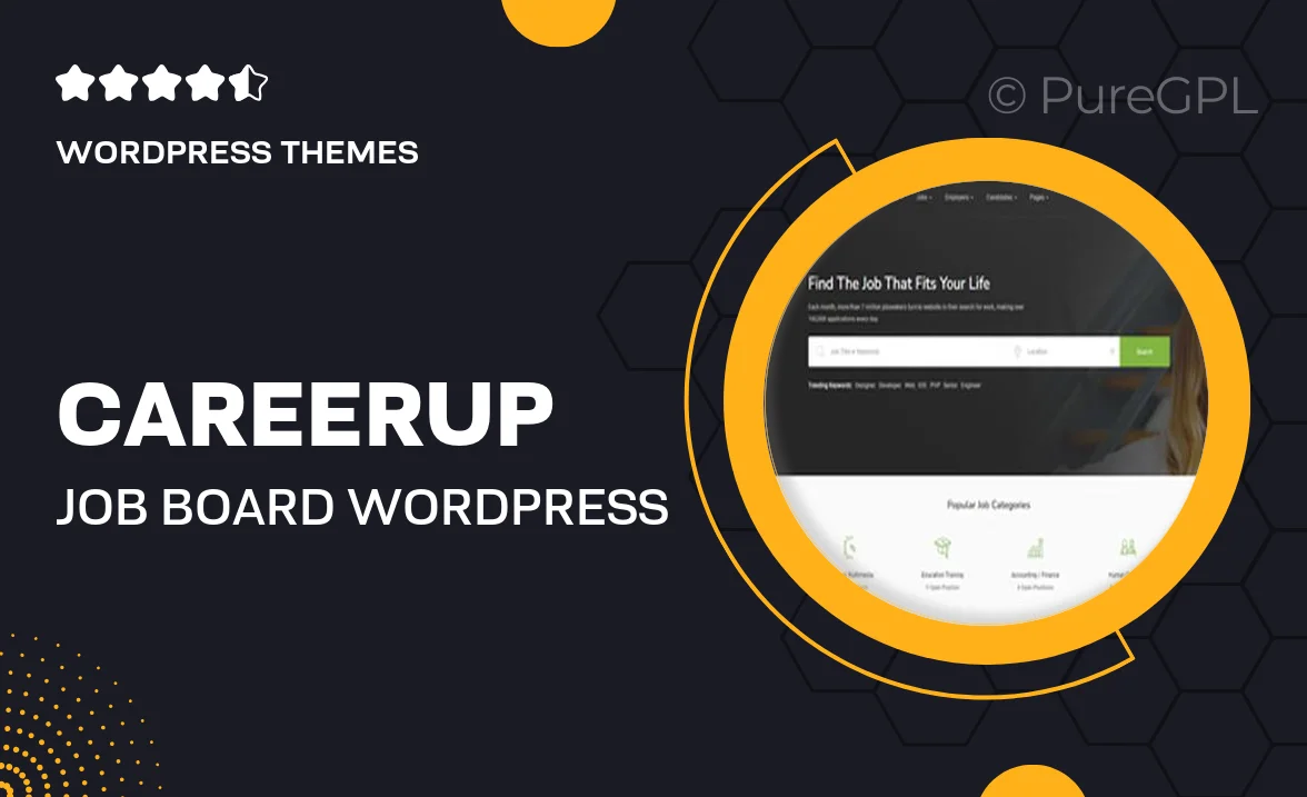 CareerUp – Job Board WordPress Theme