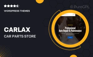 Carlax | Car Parts Store & Auto Service WordPress Theme