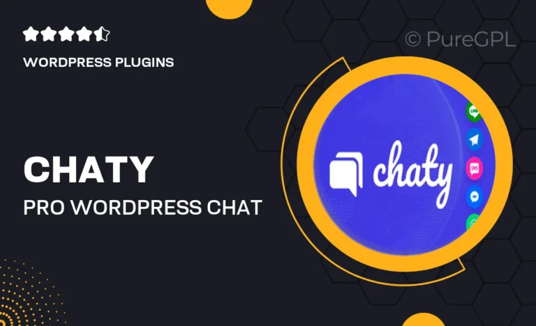 chaty pro wordpress chat plugin