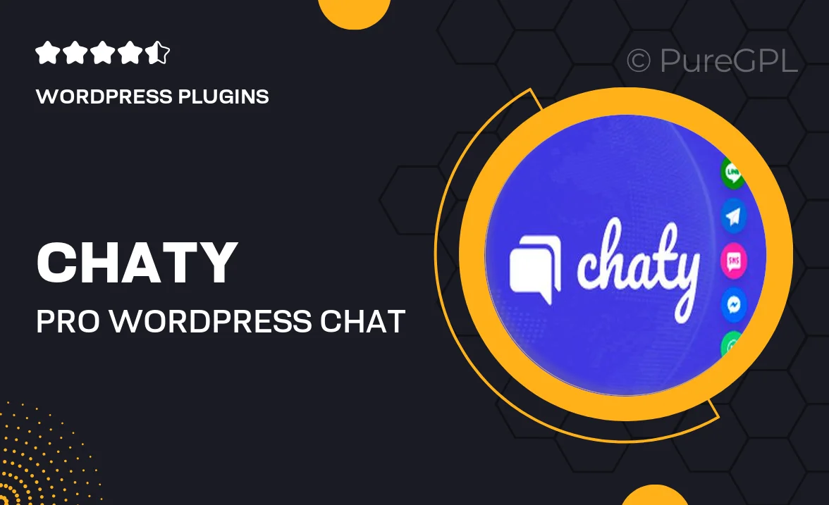 Chaty Pro – WordPress Chat Plugin