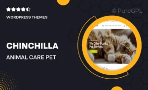 Chinchilla – Animal Care & Pet Shop WordPress Theme
