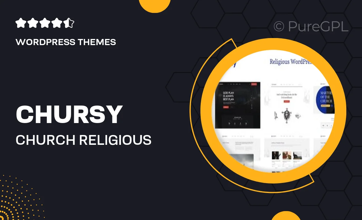 Chursy – Church Religious WordPress Theme