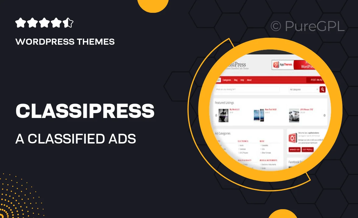 ClassiPress – A Classified Ads WordPress Theme