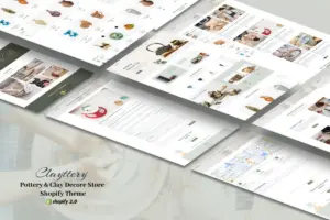 Clayttery – Pottery Handmade Store Shopify