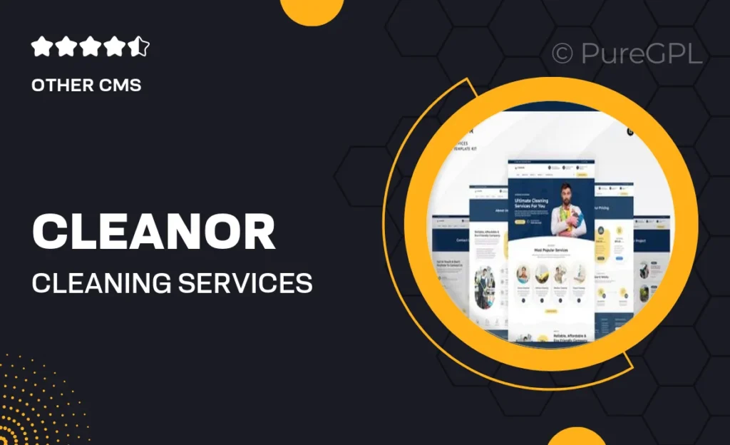 Cleanor – Cleaning Services Elementor Template Kit 26 Cleanor – Cleaning Services Elementor Template Kit