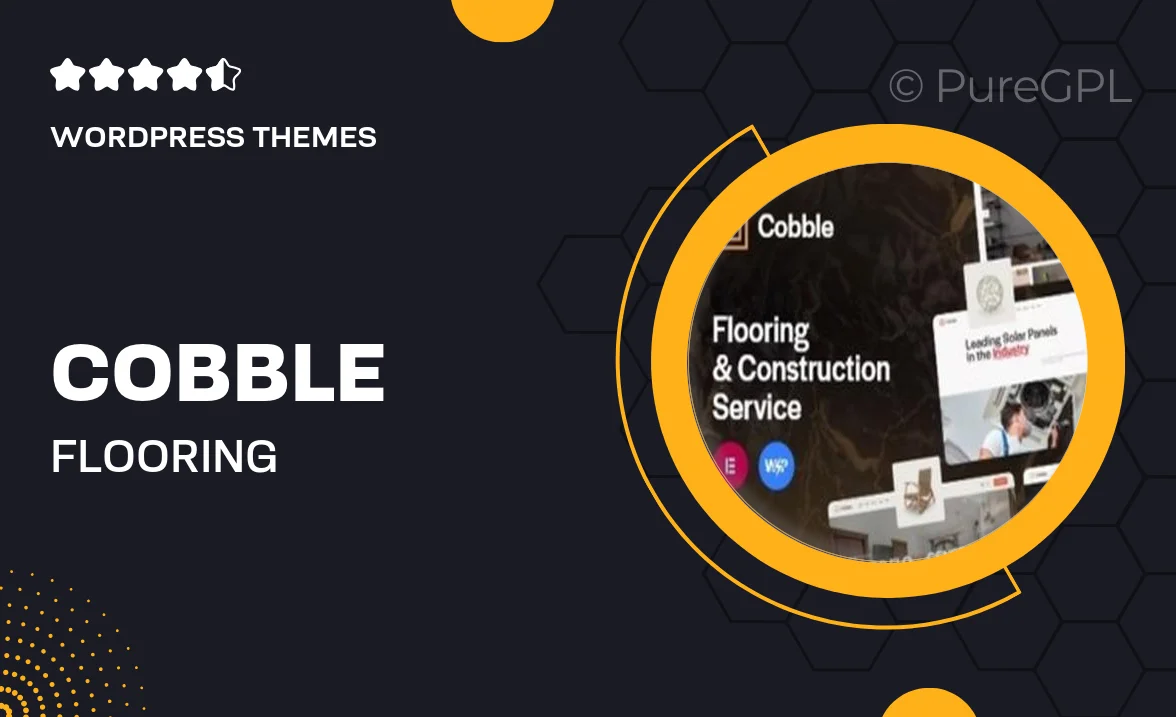 Cobble – Flooring & Construction Service WordPress Theme