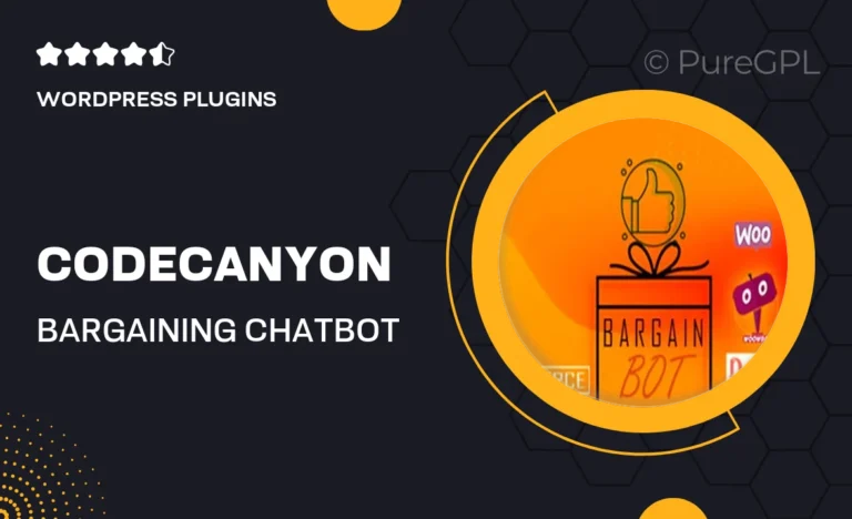 codecanyon bargaining chatbot