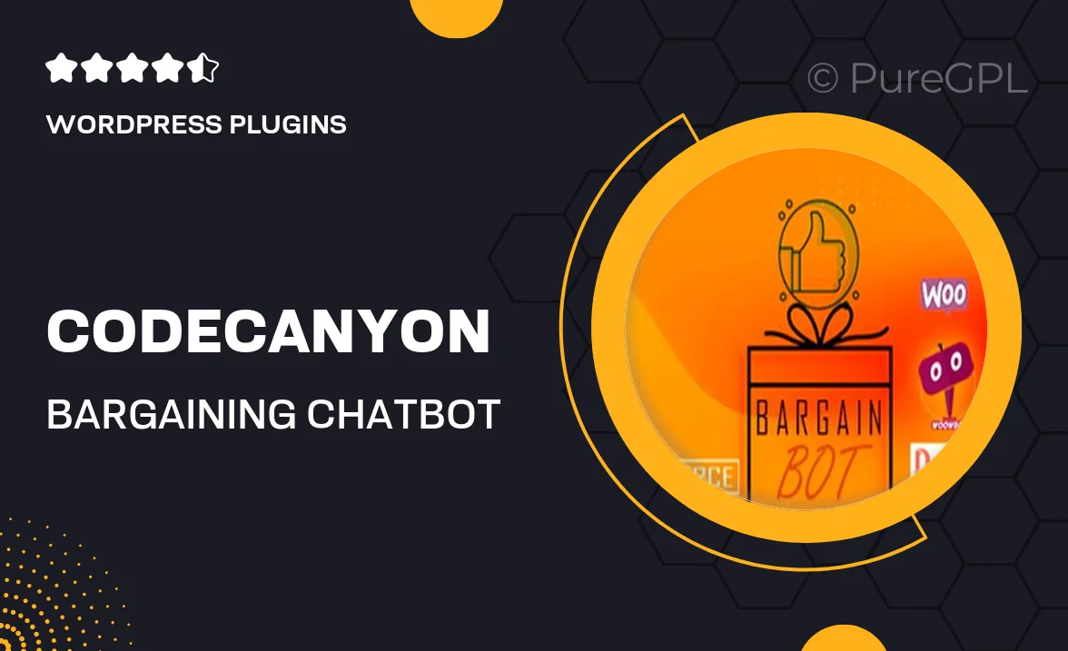 Codecanyon | Bargaining Chatbot