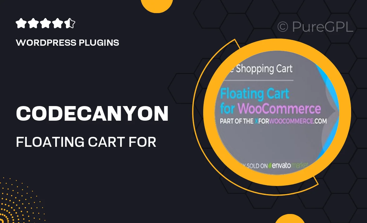 Codecanyon | Floating Cart for WooCommerce