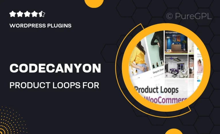 codecanyon product loops for woocommerce