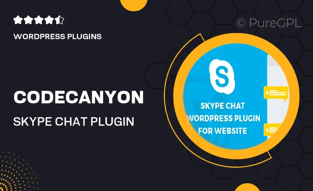 Codecanyon | Skype Chat Plugin for Website