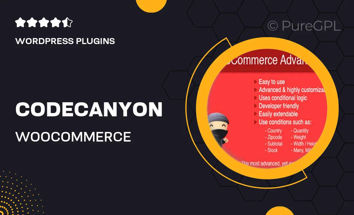 Codecanyon | WooCommerce Advanced Shipping