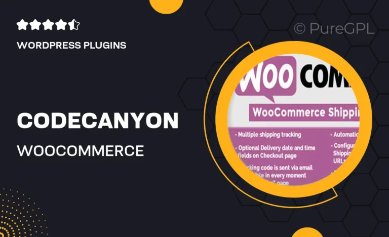 codecanyon woocommerce shipping tracking
