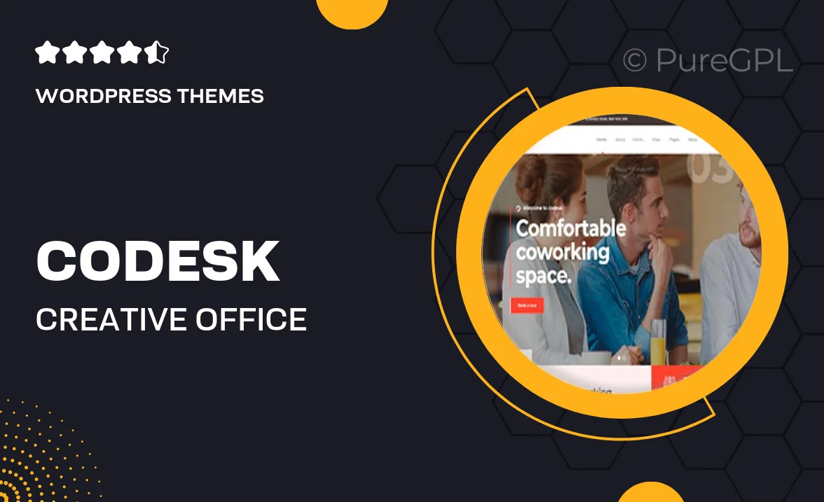 Codesk – Creative Office Space WordPress Theme