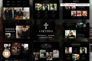 Coffino – Funeral Home Services Elementor Template Kit