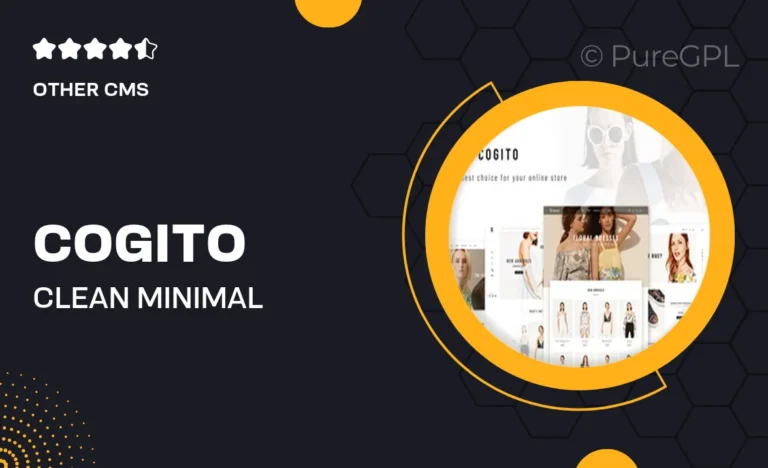 cogito clean minimal magento 2 theme