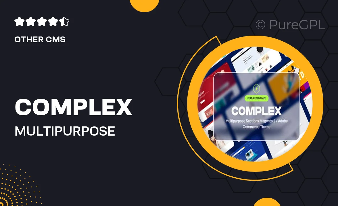 Complex – Multi-Purpose Responsive Magento 2 Theme