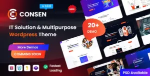 Consen – IT Solution & Multi-Purpose WordPress Theme