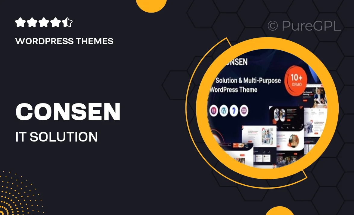 Consen – IT Solution & Multi-Purpose WordPress Theme