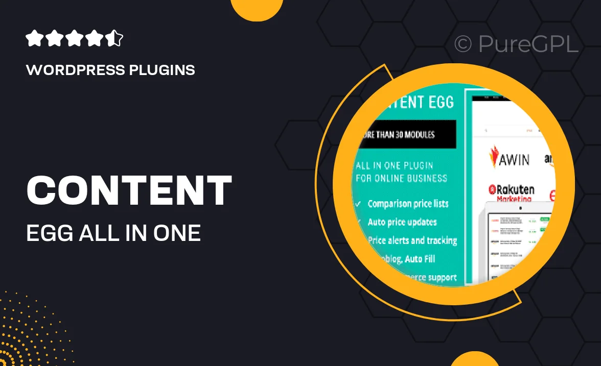 Content Egg – all in one plugin for Affiliate, Price Comparison, Deal sites