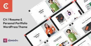 Courtney – Personal Portfolio WordPress Theme