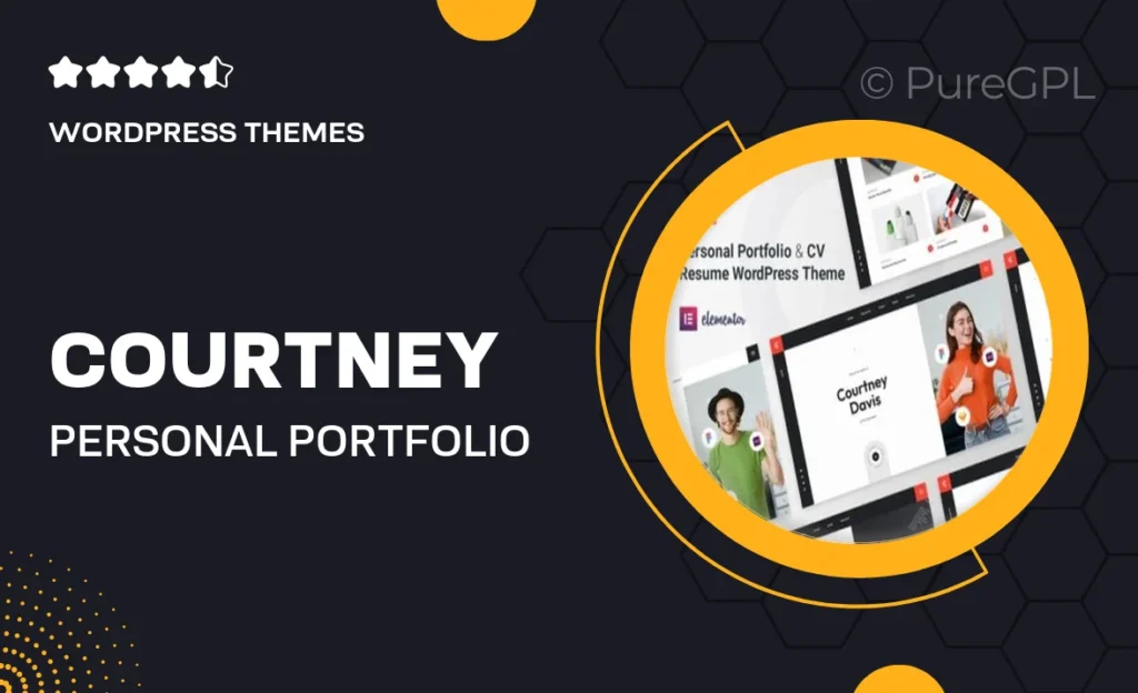 Courtney – Personal Portfolio WordPress Theme 32 Courtney – Personal Portfolio WordPress Theme