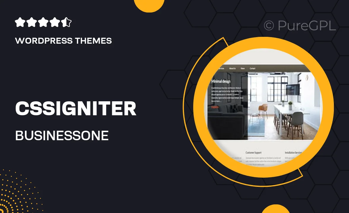 Cssigniter | BusinessOne