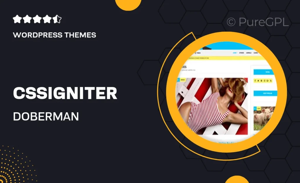 Cssigniter | Doberman