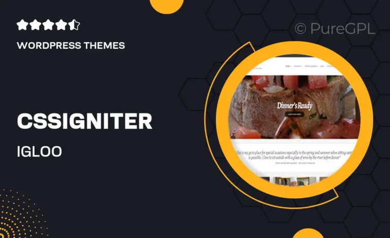 cssigniter igloo