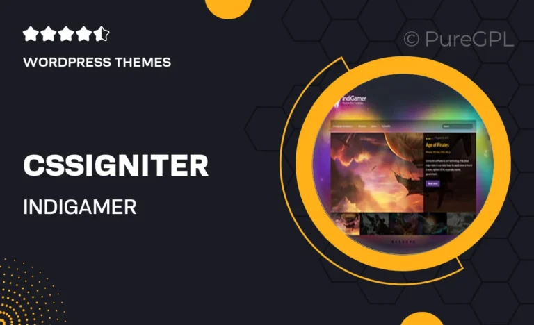 cssigniter indigamer