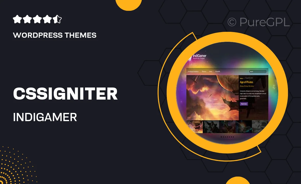 Cssigniter | IndiGamer