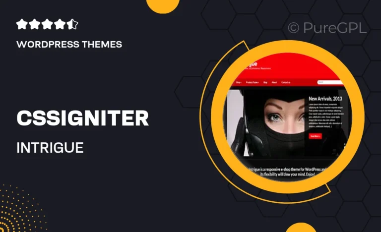cssigniter intrigue
