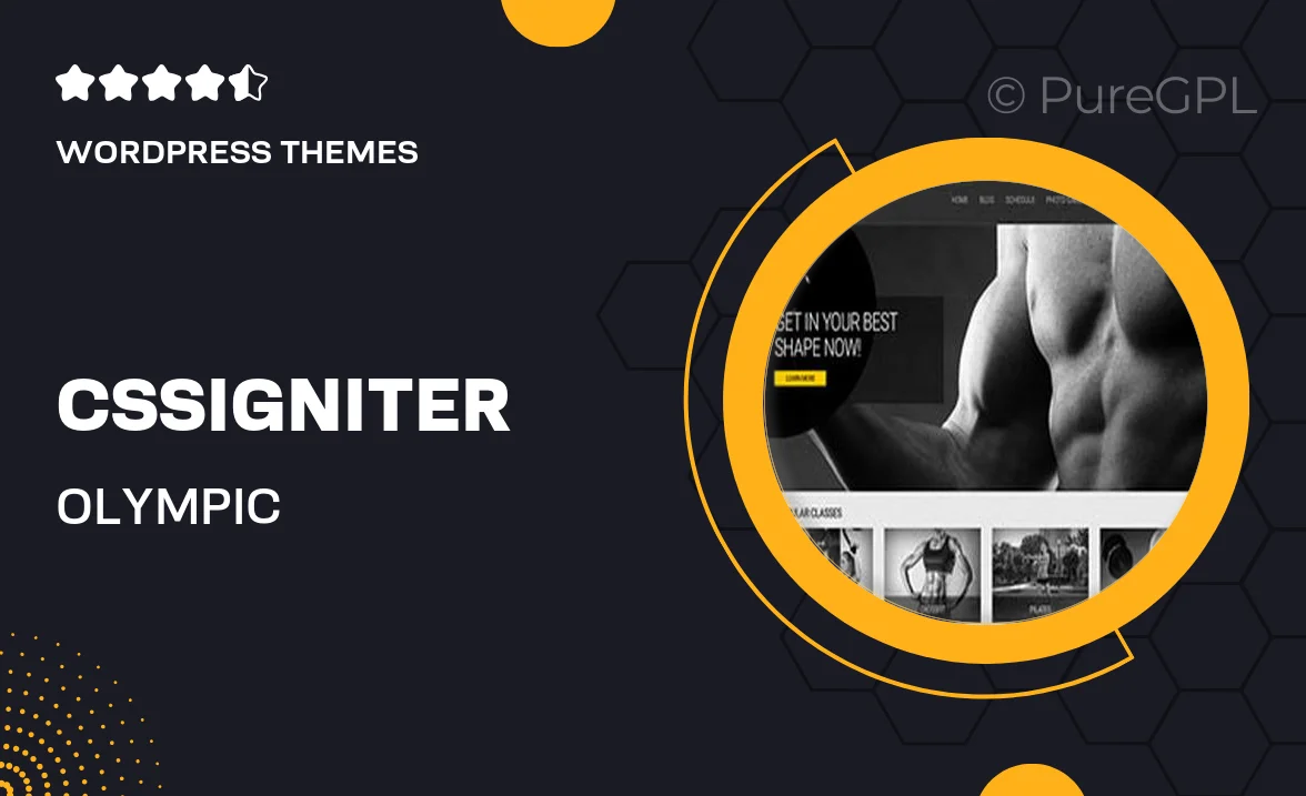 Cssigniter | Olympic