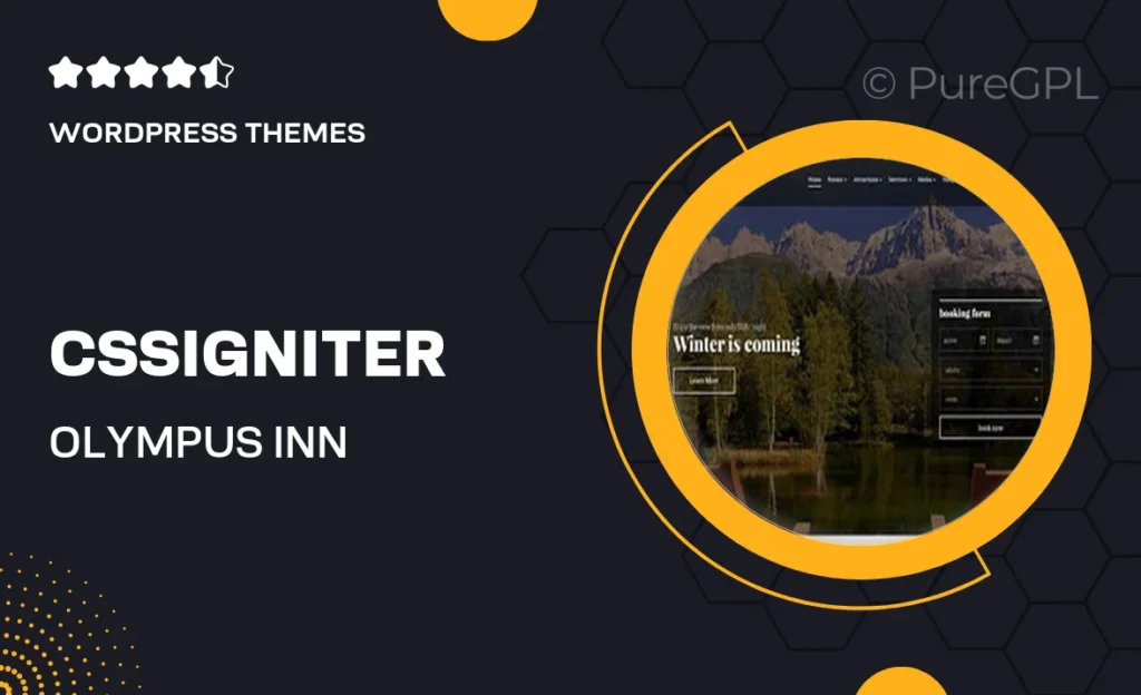 Cssigniter | Olympus Inn