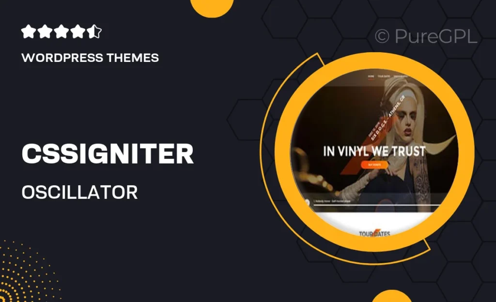 Cssigniter | Oscillator