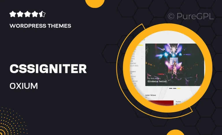 cssigniter oxium