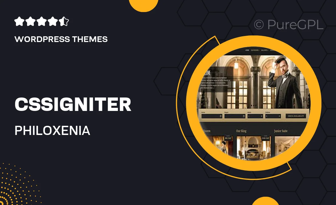 Cssigniter | Philoxenia