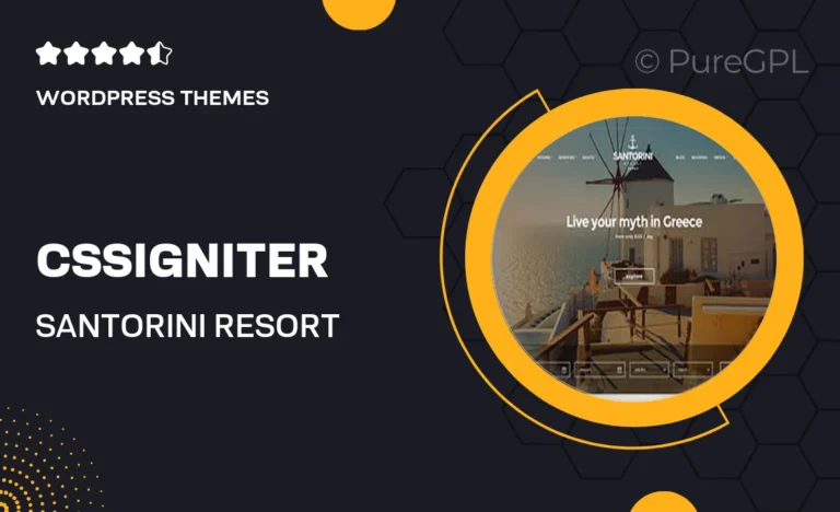 cssigniter santorini resort