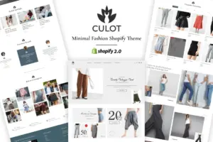 Culot – Minimal Fashion Shopify Theme
