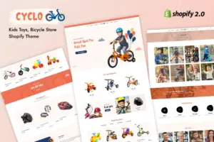 Cyclo – Shopify Kids Toys, Bicycle Store Theme