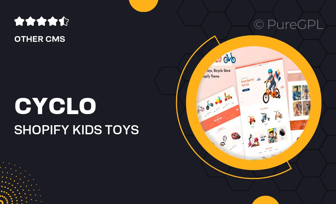 Cyclo – Shopify Kids Toys, Bicycle Store Theme