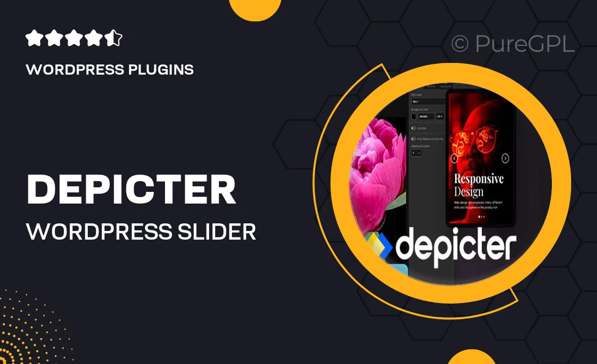 Depicter – WordPress Slider Plugin