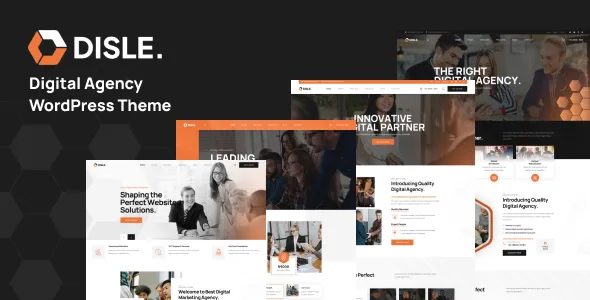 disle digital agency wordpress theme 1