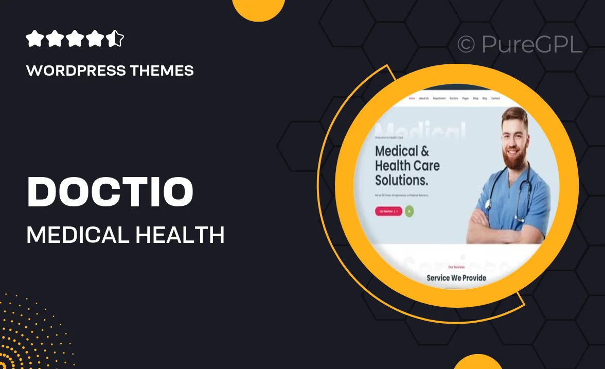 Doctio – Medical Health WordPress Theme