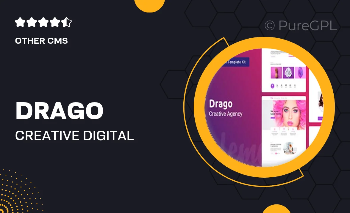 Drago – Creative Digital Agency Elementor Template Kit
