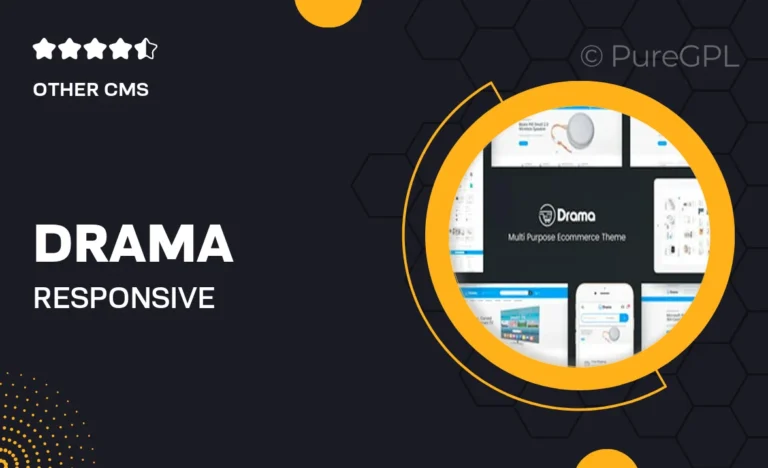 drama responsive prestashop theme