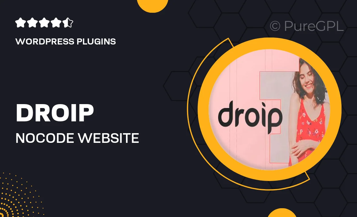 Droip | No-Code Website Builder for WordPress