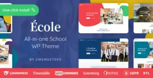 Ecole – Education & School WordPress Theme